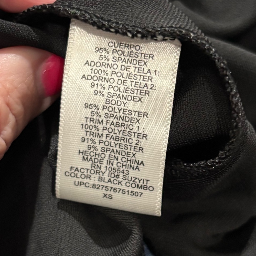 Narciso Rodriguez For Design Nation XS Black Gold Copper Sequin Tank Top Blouse. - Picture 5 of 5